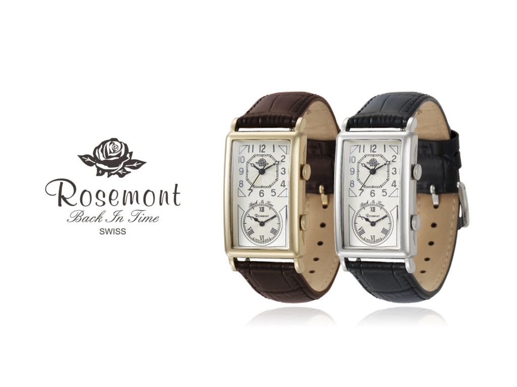 【ロゼモン】スイス製腕時計ブランド「Rosemont」が新シリーズを発表 60’sの雰囲気漂うメンズのデュアルタイムモデルが6/18発売